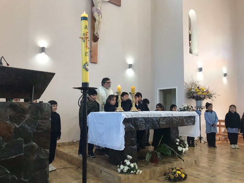 Liturgias Eucarísticas de 1° a 4° año Básico Mes de Mayo